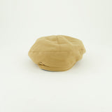 Ciarra Camel Microfibre Beret.Ciarra Ingot.