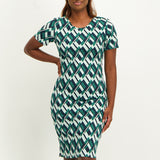 Printed  Liverpool Dress