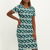 Printed  Liverpool Dress