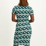 Printed  Liverpool Dress