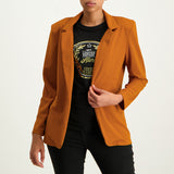 Rust Long Sleeve Jacket