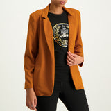 Rust Long Sleeve Jacket