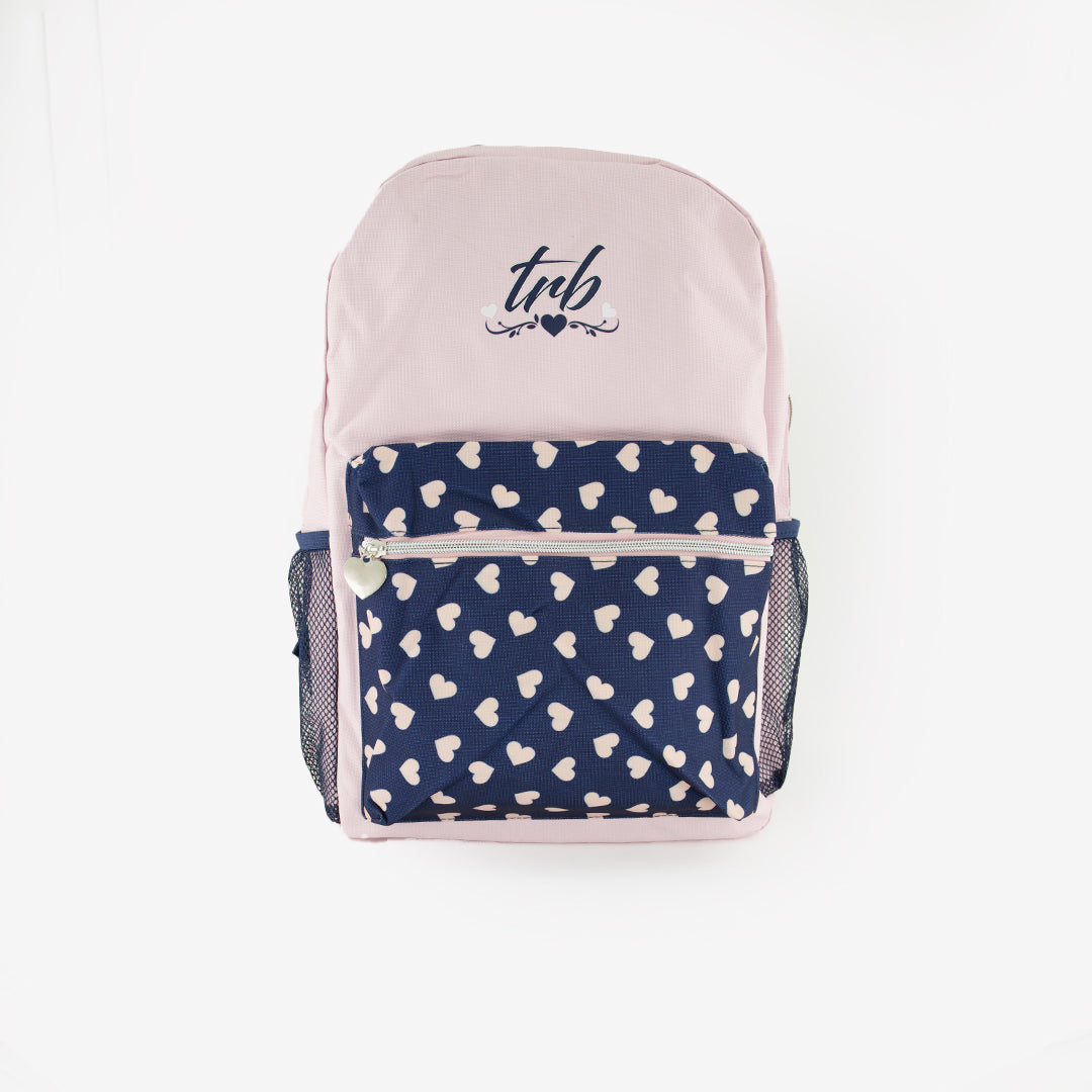 Backpack.Heart Print.