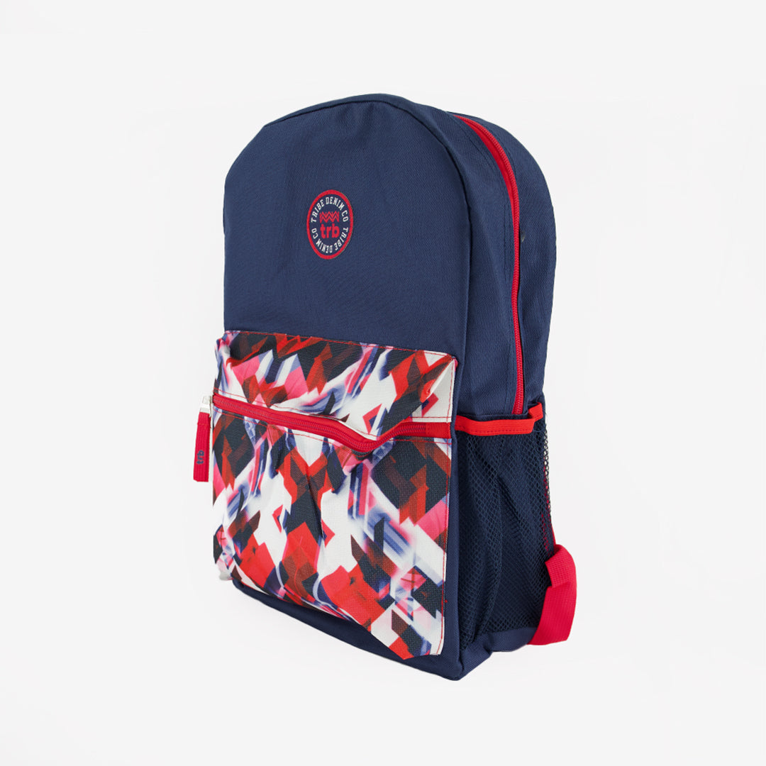 Backpack.Geometric Print.