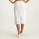 White Parachutte Skirt