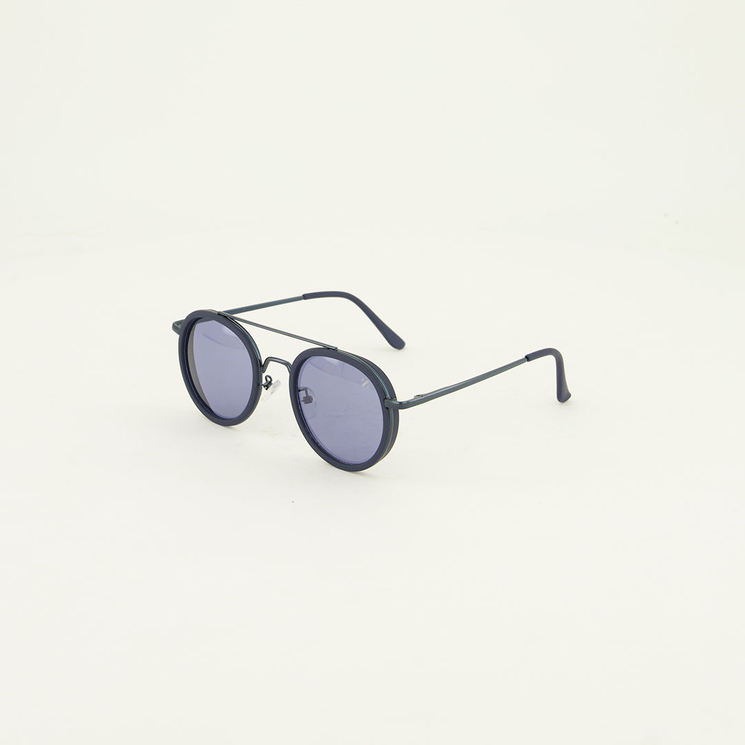 Aviator Sunglasses.Smoke Solid Lens.