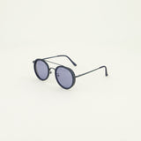 Aviator Sunglasses.Smoke Solid Lens.