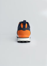 Evolve Navy And Orange Racer Sneaker.