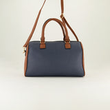 Colourblock Bowler Bag.