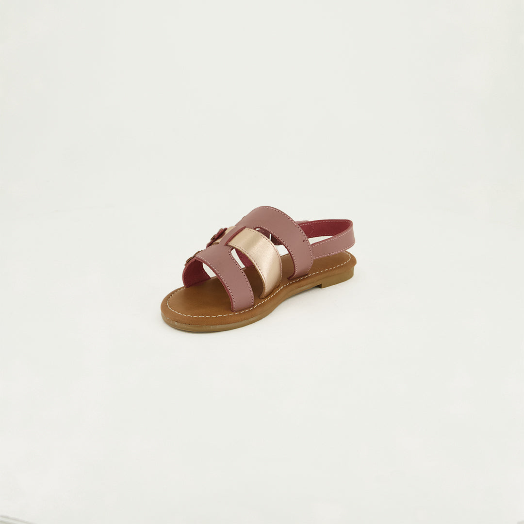 Flower Leather Sandal.