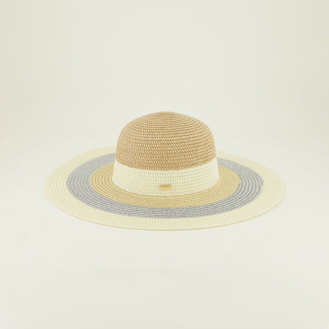 Large Weave Boater Sun Hat.