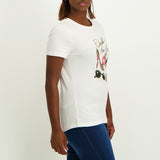 White Short Sleeve Top