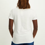 White Short Sleeve Top