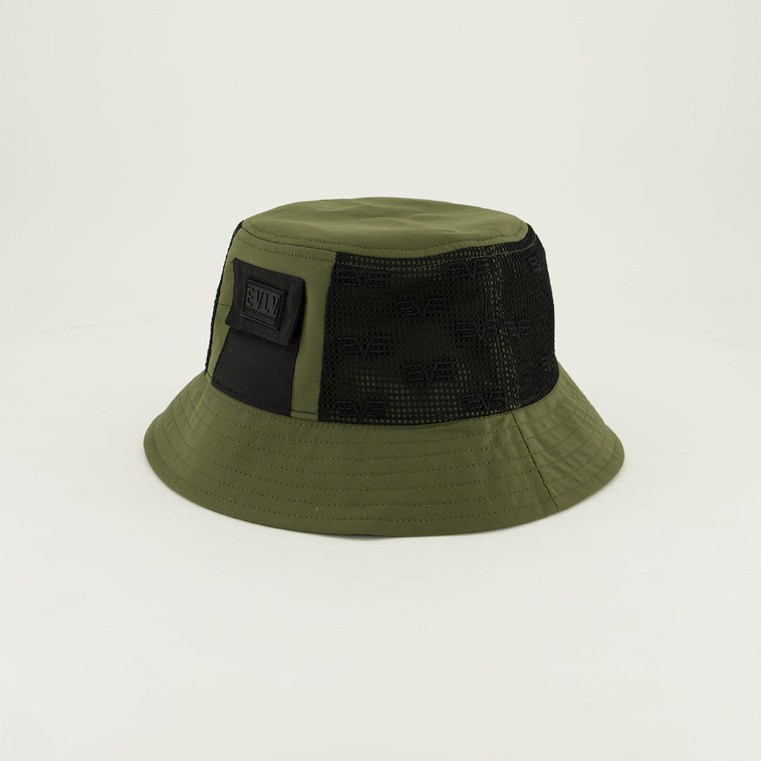 Mesh Boonie Hat.Wing AOP.