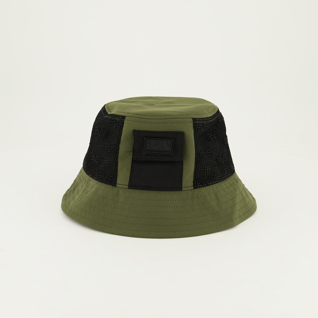 Mesh Boonie Hat.Wing AOP.