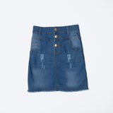 Girls Alora Denim Skirt