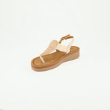 Wedge Eva Comfort Sandal.Elastic Detail.